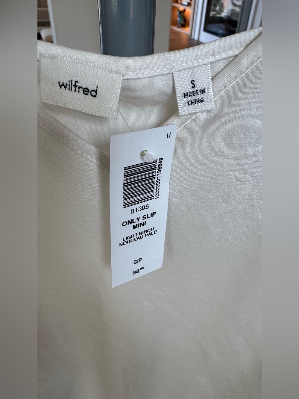 Wilfred White V-Neck Slip Camisole - Picture 4 of 7